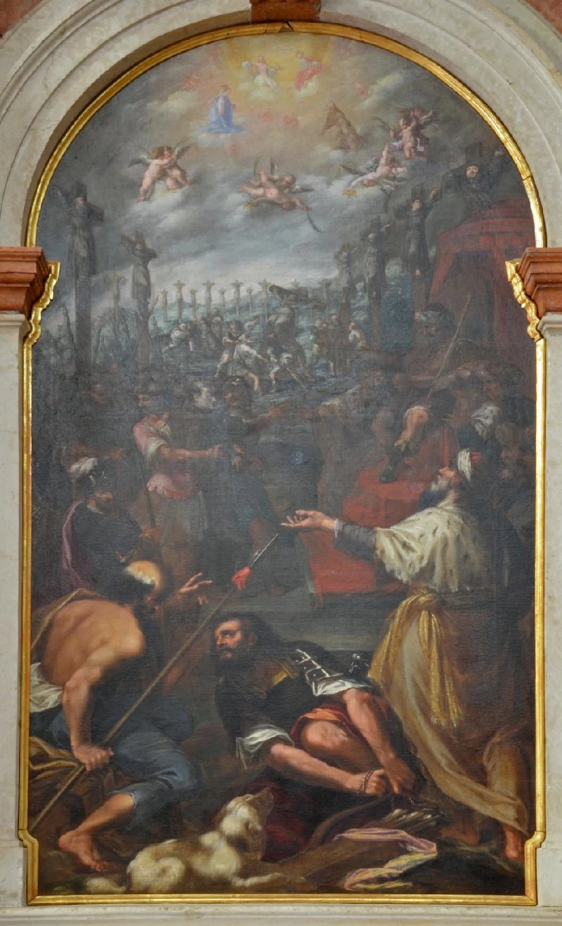 Battista (1636 circa), Martirio di S. Paolo Miki e compagni